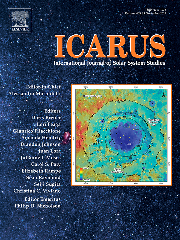 Go to journal home page - Icarus