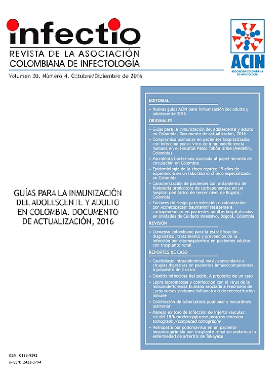 Go to journal home page - Infectio