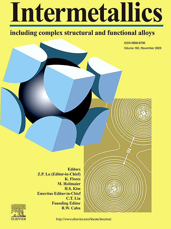 Go to journal home page - Intermetallics