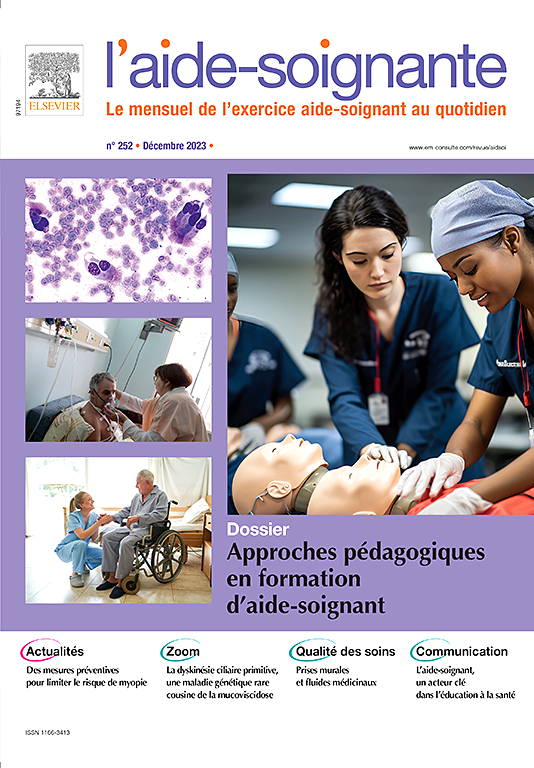 Go to journal home page - L'Aide-Soignante