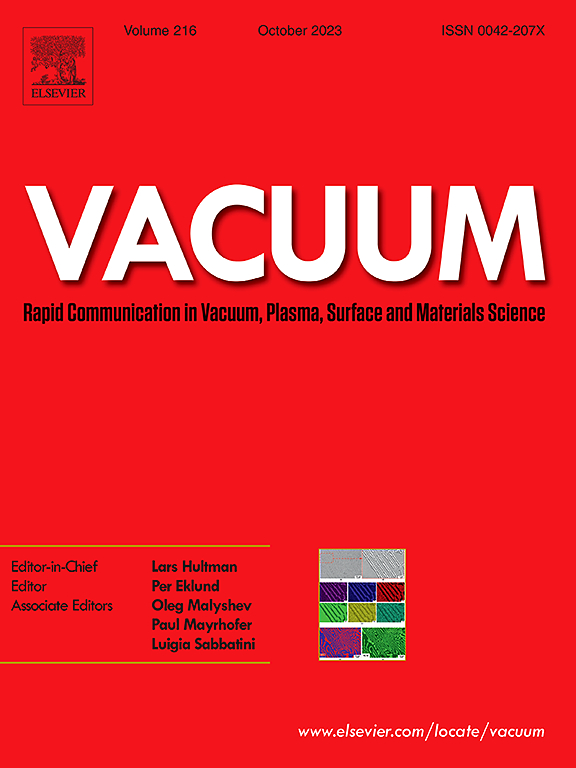 Go to journal home page - Vacuum