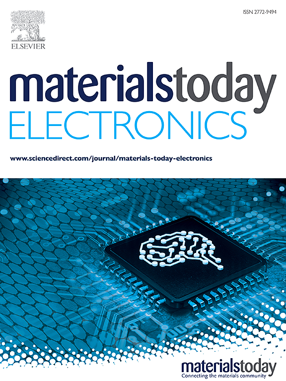Go to journal home page - Materials Today Electronics